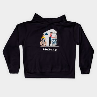 Pottery Experience Day Kids Hoodie